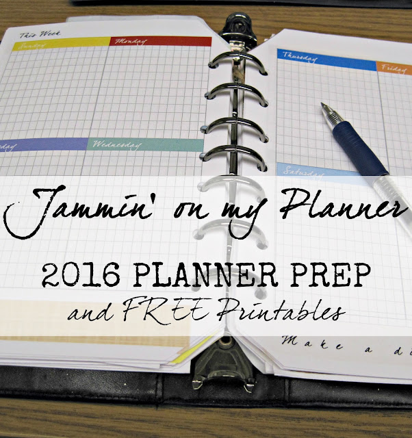Planner pages free planner printable