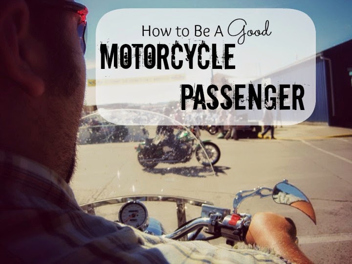 How to Be A Good Motorcycle Passenger | A Home Called Shalom