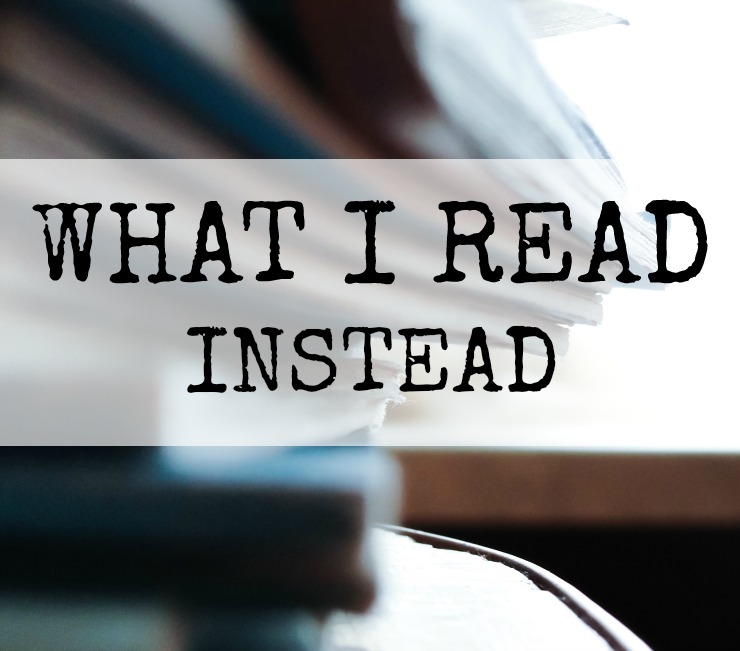 What I Read Instead: I made a book list for 2016... and read none of them. But here's what I read instead! what i read in 2016 book list book review reviews