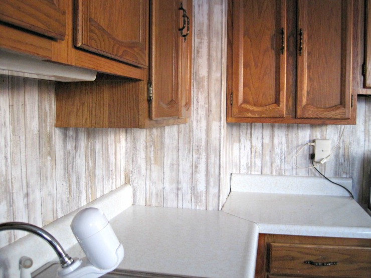 Easy, Cheap Kitchen Backsplash: peel and stick wallpaper washable kitchen backsplash how to put up a wallpaper backsplash kitchen back splash ideas